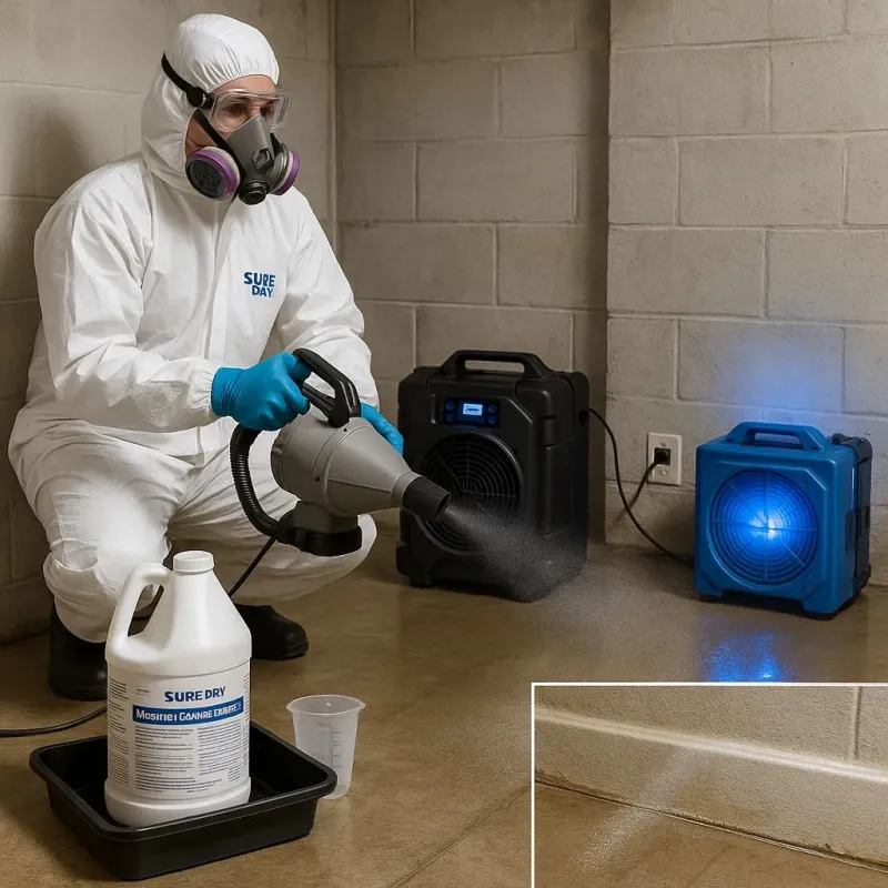 Sanitization and Odor Removal process in Centerfield, UT